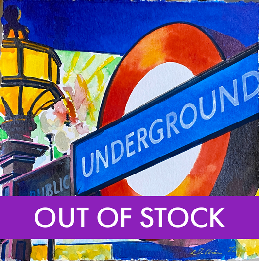 New Stock Coming Soon -  London - Underground Sign