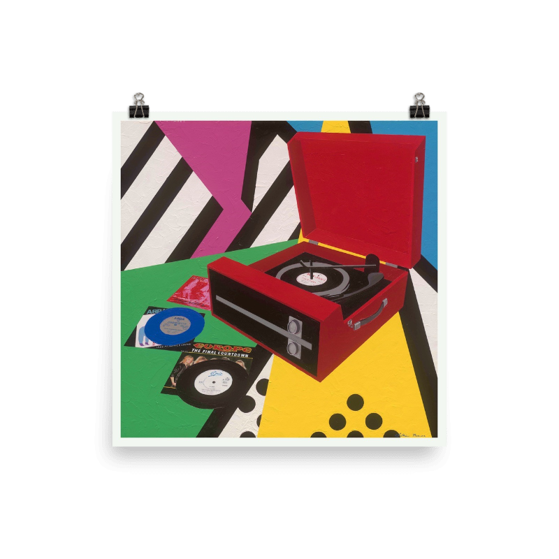 Picnic Phonograph - 80s ICONS