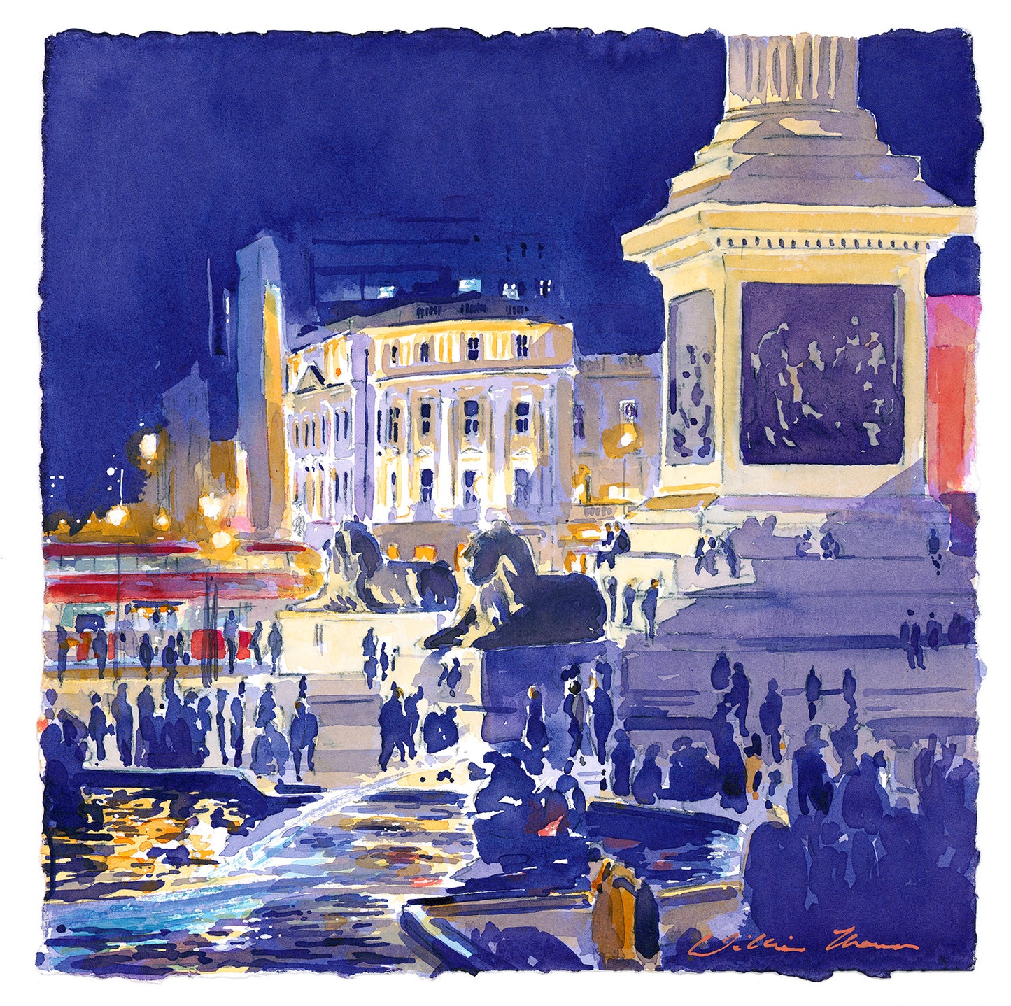 Tales of London - Trafalgar Square at Dusk