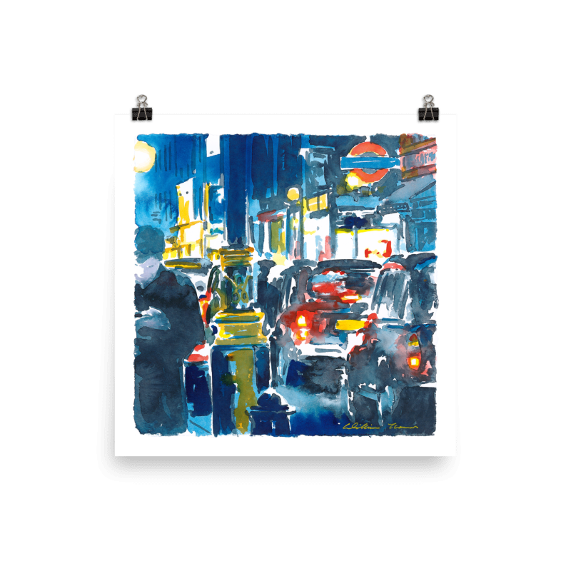 Tales of London - Black Cabs at Covent Garden