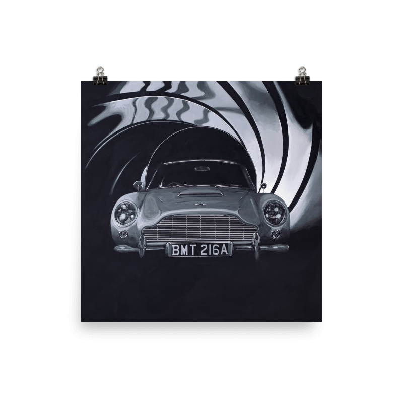 Movie Cars - Aston Martin DB5 (007)