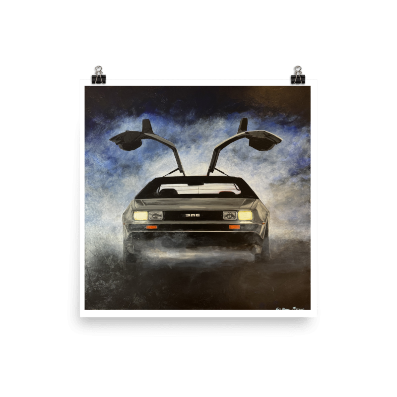 Movie Cars - Back to the Future DeLorean