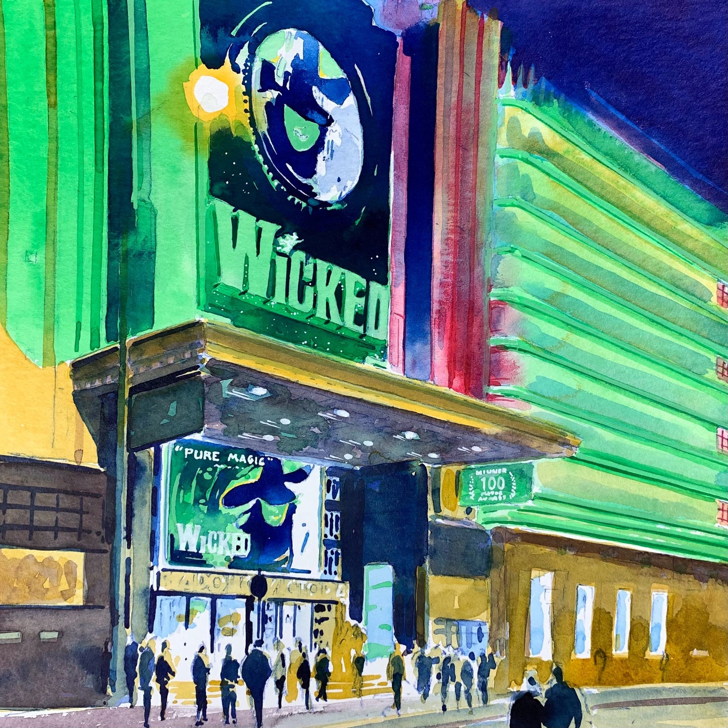 London West End - Wicked (The Apollo)