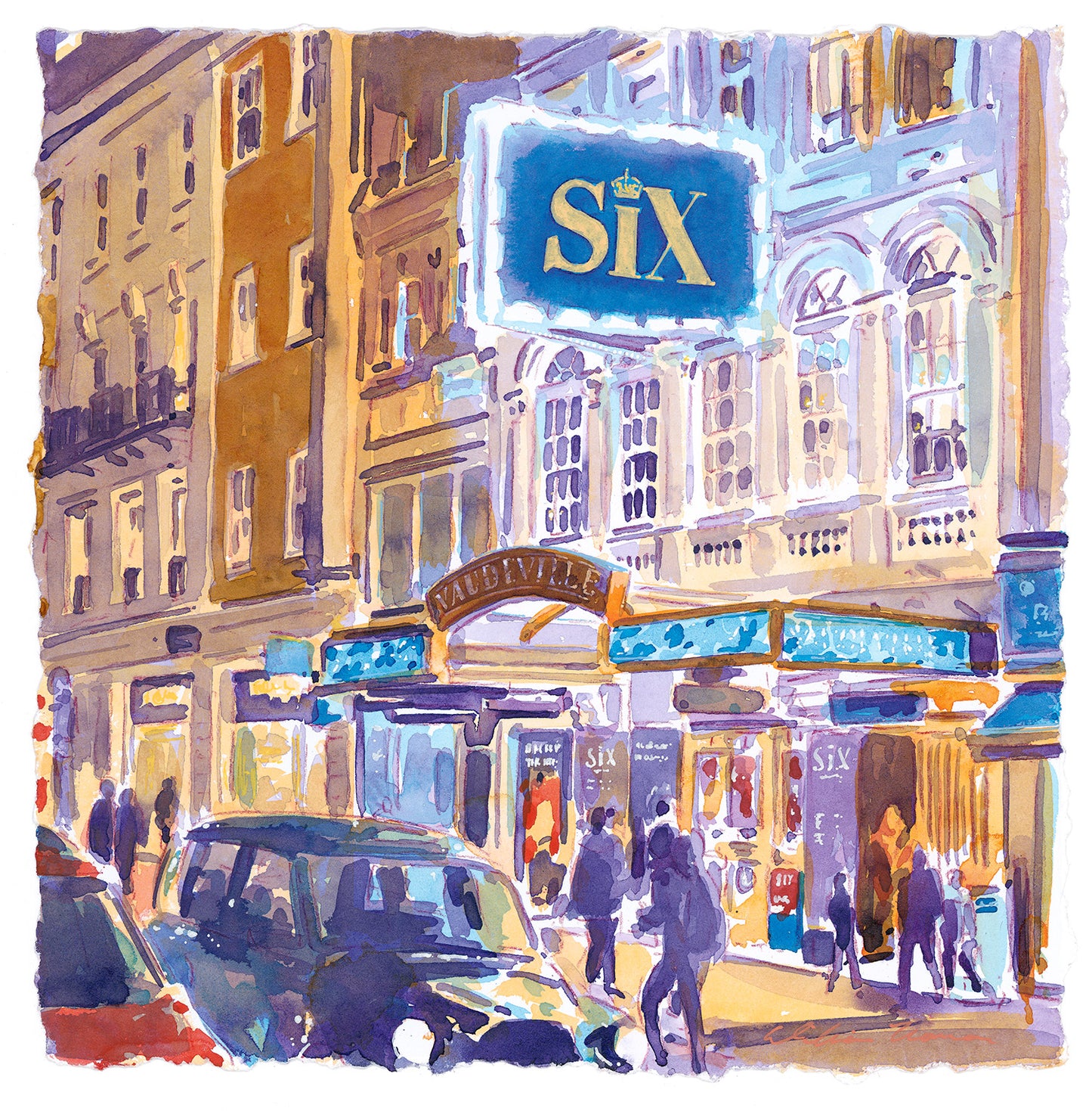 London West End - Six at Vaudeville