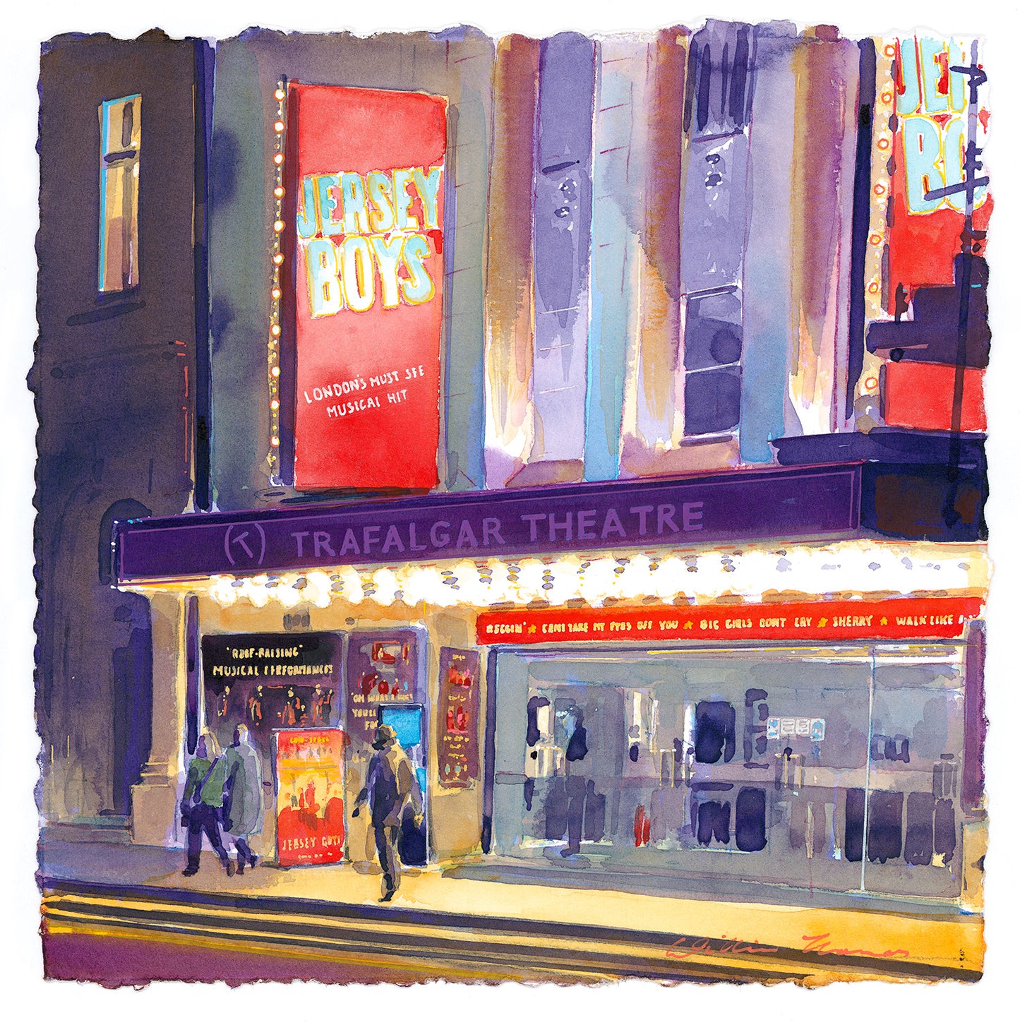 ORIGINAL London West End - Jersey Boys (Trafalgar Theatre)