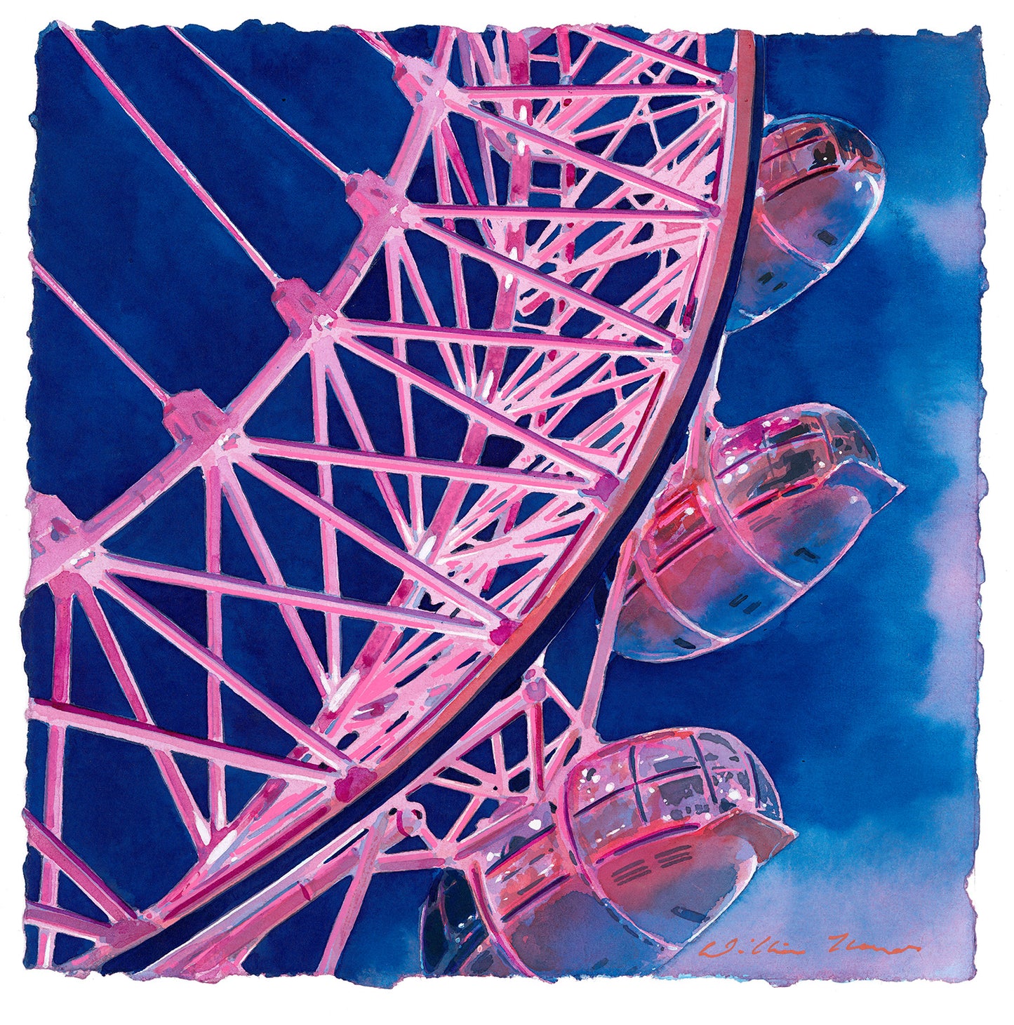 Tales of London - Pink London Eye